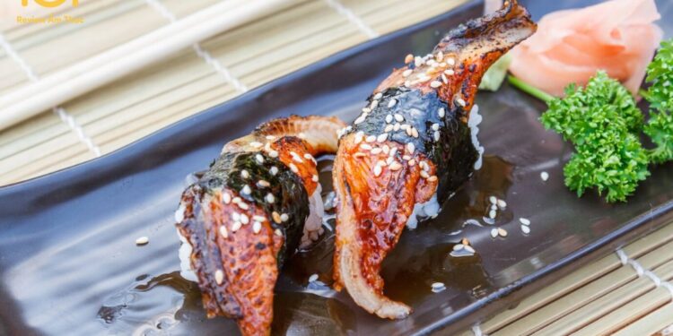 lươn nướng Nhật Bản