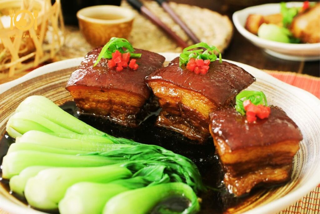 Hướng dẫn cách làm món thịt kho Đông Pha chuẩn vị Trung Hoa 6 thịt kho đông pha