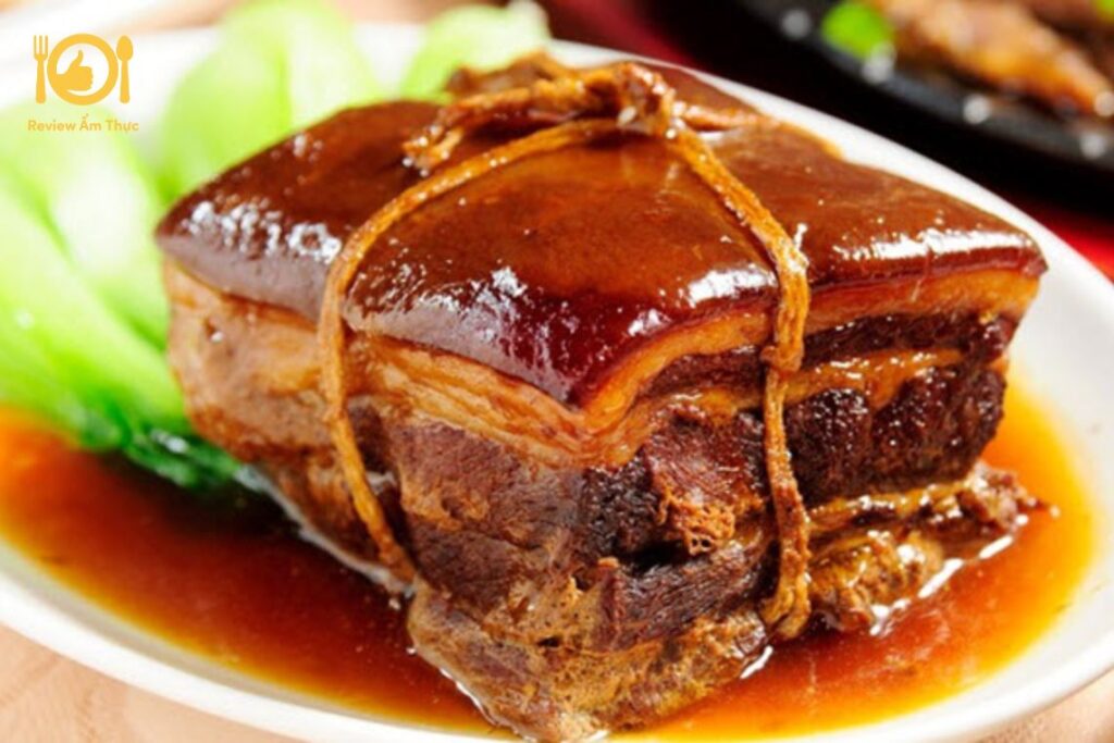 Hướng dẫn cách làm món thịt kho Đông Pha chuẩn vị Trung Hoa 8 thịt kho đông pha