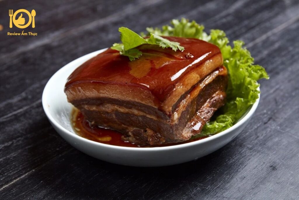 Hướng dẫn cách làm món thịt kho Đông Pha chuẩn vị Trung Hoa 9 thịt kho đông pha