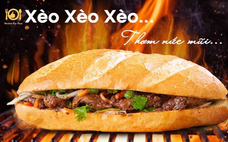 Review quán bánh mì bò nướng Bami King giòn tan, ngập thịt bò 12 bánh mì bò nướng bami king
