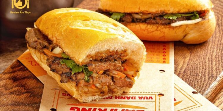 bánh mì bò nướng bami king