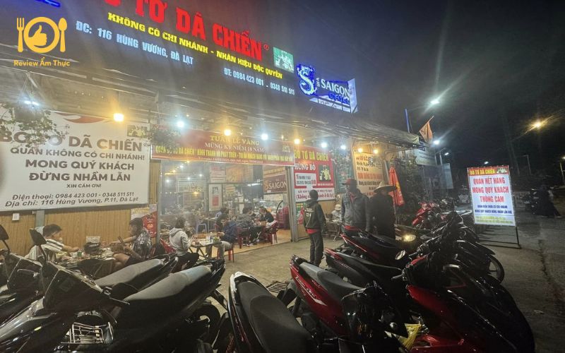 Review quán bò nướng dã chiến siêu ngon, nổi tiếng tại Đà Lạt 8 Bò nướng dã chiến