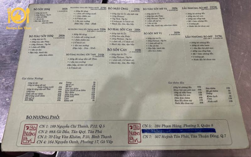 Review quán bò nướng phố Bình Thạnh, có nên ghé thử không? 10 bò nướng phố bình thạnh