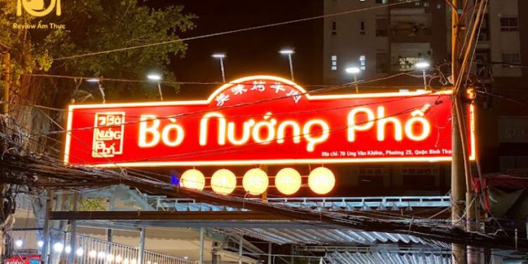 bò nướng phố bình thạnh
