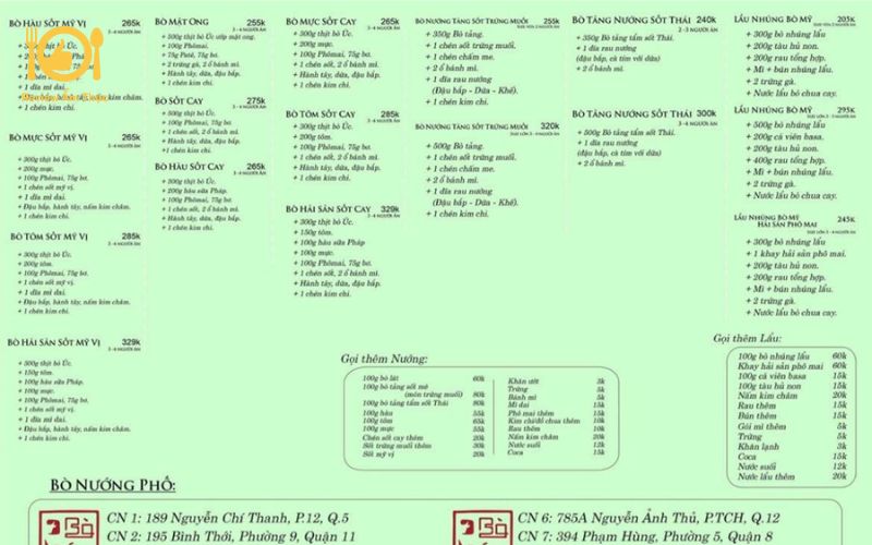 Review hệ thống bò nướng phố Tân Phú có gì đặc sắc và khác biệt? 10 bò nướng phố tân phú