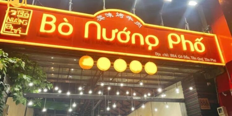 bò nướng phố tân phú