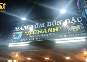 bún đậu A Chảnh