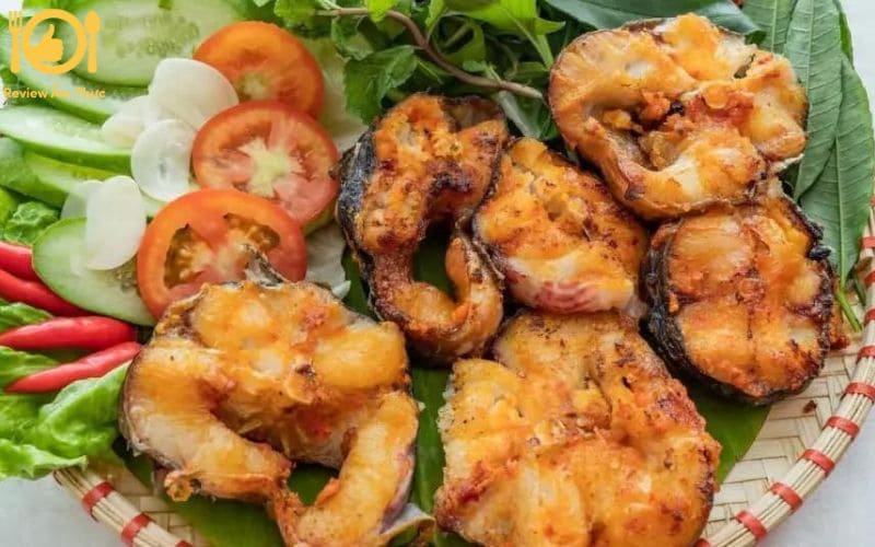 Bật mí cách chế biến cá tầm nướng muối ớt ngon như ngoài hàng 7 cá tầm nướng muối ớt