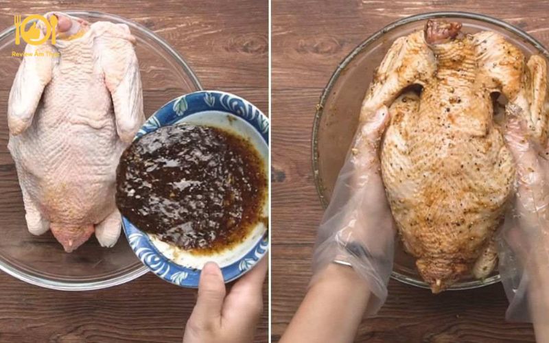 Cách làm gà nướng mật ong bằng than đậm vị Việt 11 cach-lam-ga-nuong-mat-ong-bang-than-5