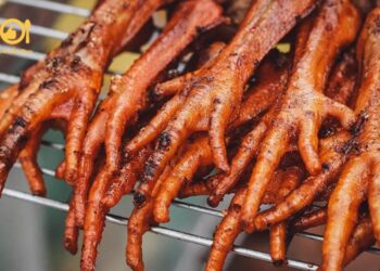 chân gà nướng mật ong