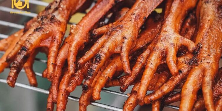 Cách làm chân gà nướng mật ong ngon không cưỡng nổi 11 chân gà nướng mật ong