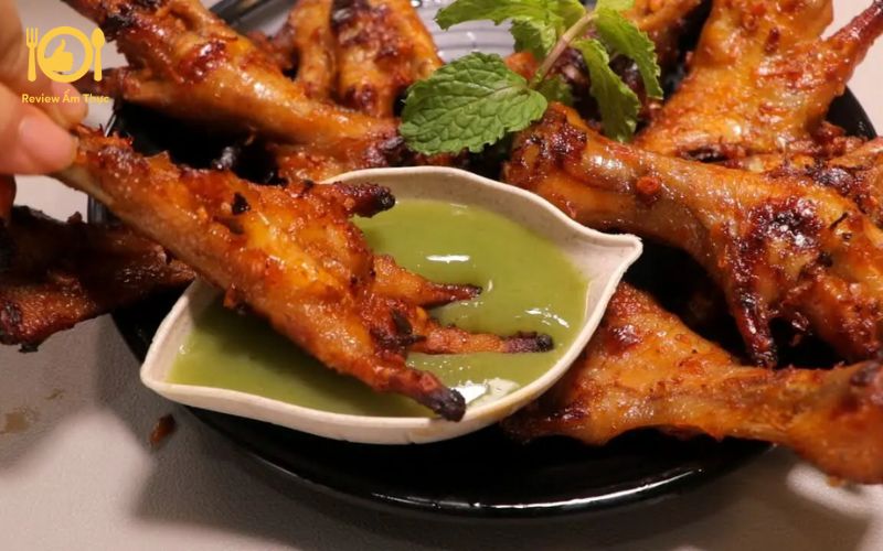 Hướng dẫn cách làm chân gà nướng muối ớt ngon, tiện lợi tại nhà 8 chân gà nướng muối ớt