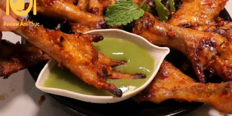 chân gà nướng sa tế