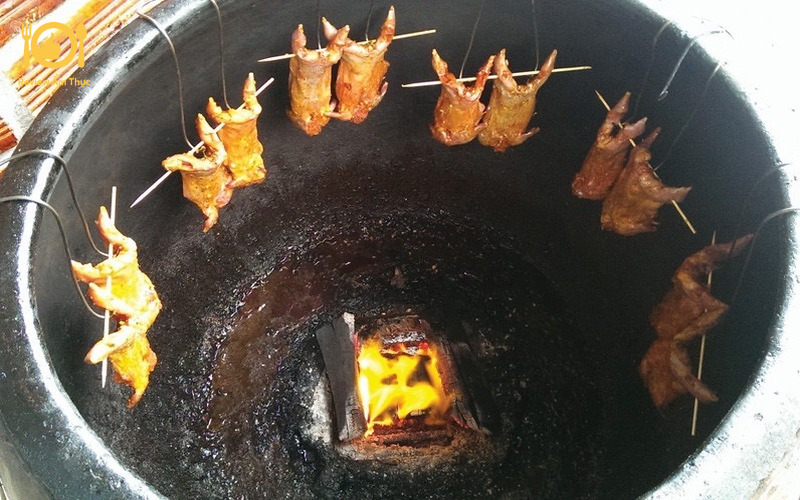 Hướng dẫn cách làm món chuột nướng lu - Đặc sản miền Tây Nam Bộ 9 chuột nướng lu