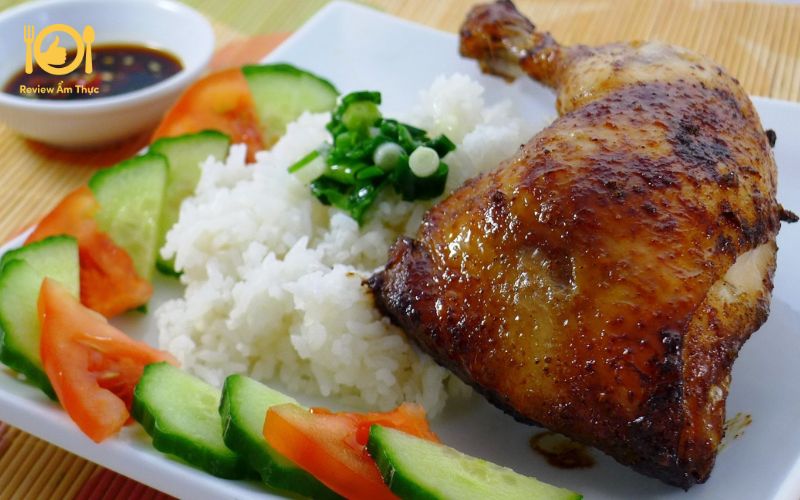 Cách làm cơm gà nướng mật ong thơm phức, vàng óng đơn giản tại nhà 9 cơm gà nướng mật ong