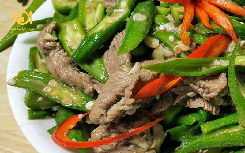 Đậu bắp xào thịt bò - Món ăn dinh dưỡng cho bữa cơm gia đình Việt 10 dau-bap-xao-thit-bo-1