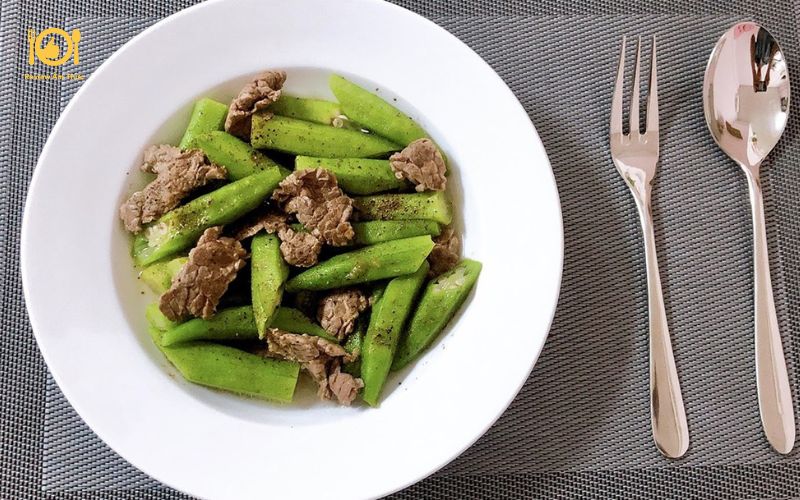 Đậu bắp xào thịt bò - Món ăn dinh dưỡng cho bữa cơm gia đình Việt 16 dau-bap-xao-thit-bo-8