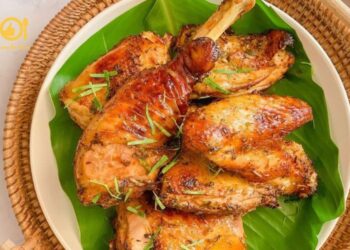 đùi gà nướng muối ớt