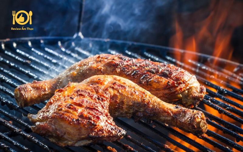 Cách làm đùi gà nướng muối ớt ai cũng tấm tắc khen ngon 20 đùi gà nướng muối ớt