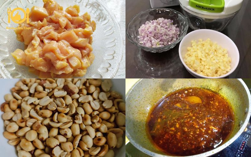 Hướng dẫn cách làm gà Cung Bảo thơm ngon, chuẩn vị Trung Hoa 10 Gà cung bảo