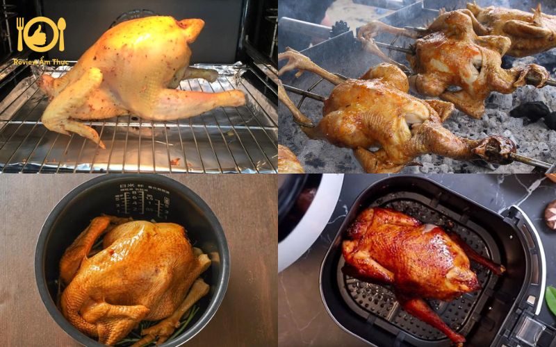 Chia sẻ cách làm gà nướng mật ong da giòn, thịt mềm không bị khô 21 gà nướng mật ong