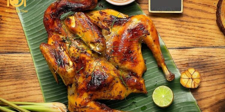 gà nướng mật ong