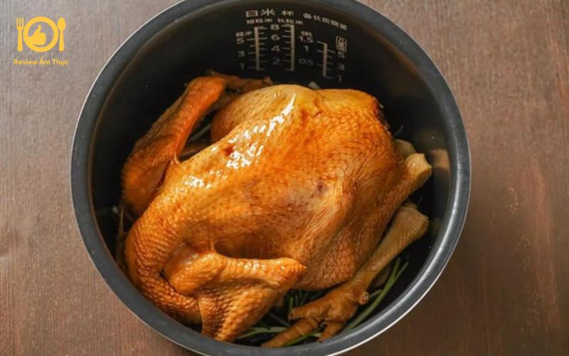 Cách nấu gà nướng mật ong bằng nồi cơm điện mới mẻ, hấp dẫn 8 ga-nuong-mat-ong-bang-noi-com-dien-1