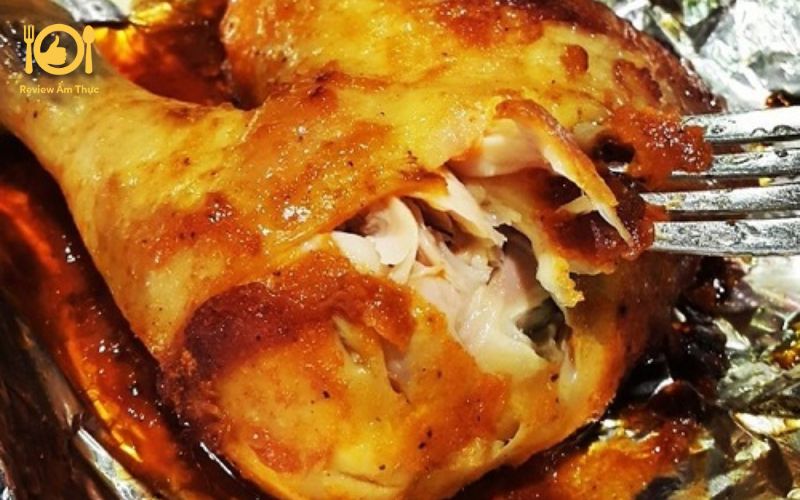 Tự tay làm gà nướng mật ong giấy bạc cho bữa cơm gia đình 11 gà nướng mật ong giấy bạc