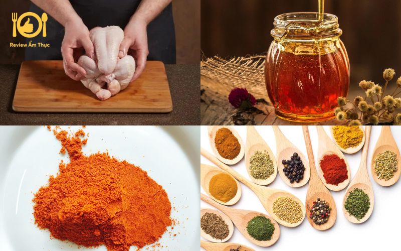 Bí quyết làm gà nướng mật ong Hàn Quốc vàng ươm, giòn rụm 7 gà nướng mật ong hàn quốc