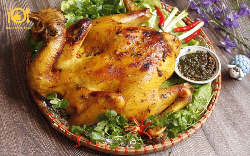 Bí quyết làm gà nướng mật ong Hàn Quốc vàng ươm, giòn rụm 9 gà nướng mật ong hàn quốc