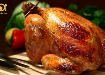 gà nướng mật ong hàn quốc