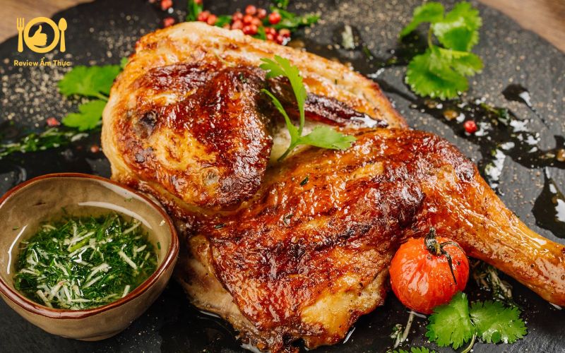 Bí quyết làm gà nướng mật ong Hàn Quốc vàng ươm, giòn rụm 10 gà nướng mật ong hàn quốc