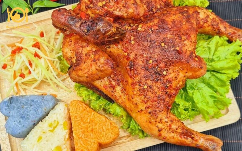 Hướng dẫn cách làm gà nướng muối ớt thơm ngon, đơn giản tại nhà 23 gà nướng muối ớt