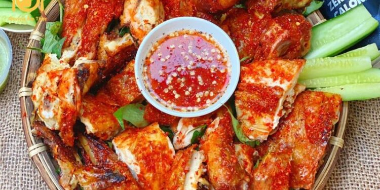 gà nướng muối ớt