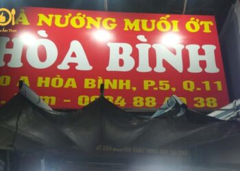 gà nướng muối ớt 86 hòa bình