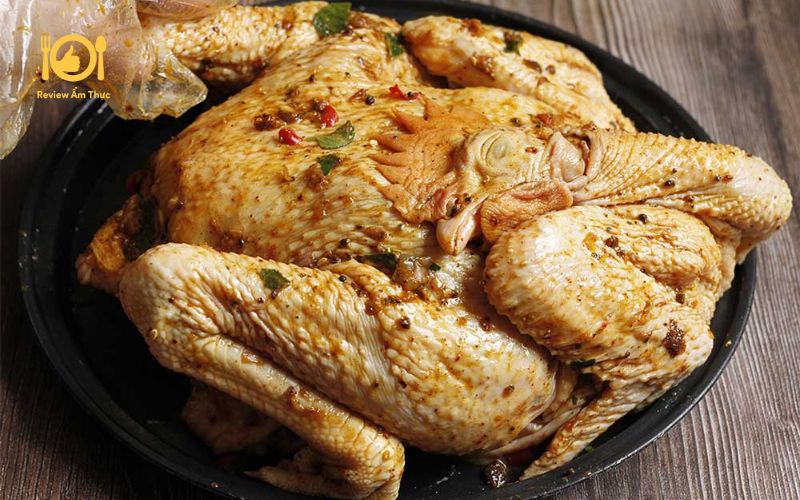 Hướng dẫn cách làm gà nướng muối ớt bằng lò nướng chi tiết 14 gà nướng muối ớt bằng lò nướng