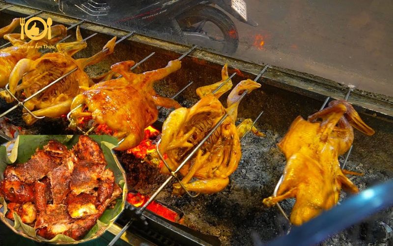 Hướng dẫn cách làm gà nướng muối ớt bằng lò nướng chi tiết 17 gà nướng muối ớt bằng lò nướng