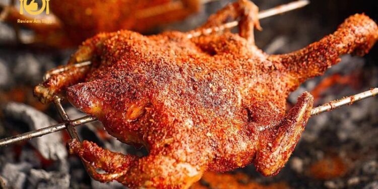 Hướng dẫn cách làm gà nướng muối ớt bằng lò nướng chi tiết 10 gà nướng muối ớt bằng lò nướng