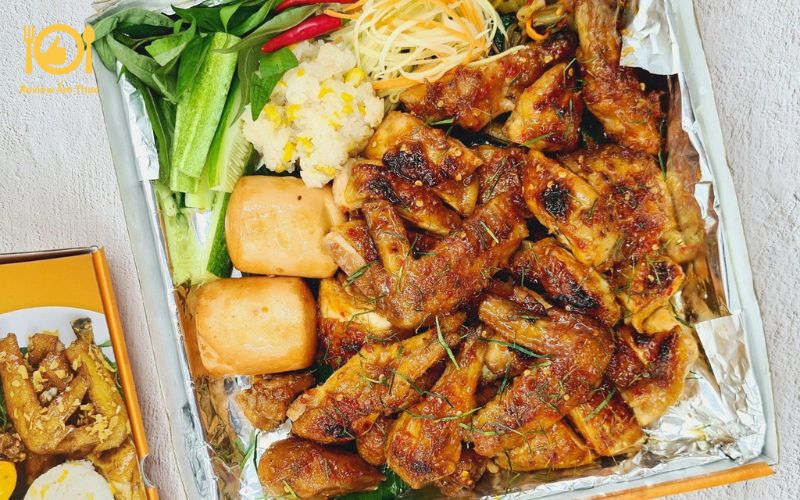 Bí quyết làm gà nướng muối ớt lá chanh thơm ngon, da vàng ươm 11 gà nướng muối ớt lá chanh