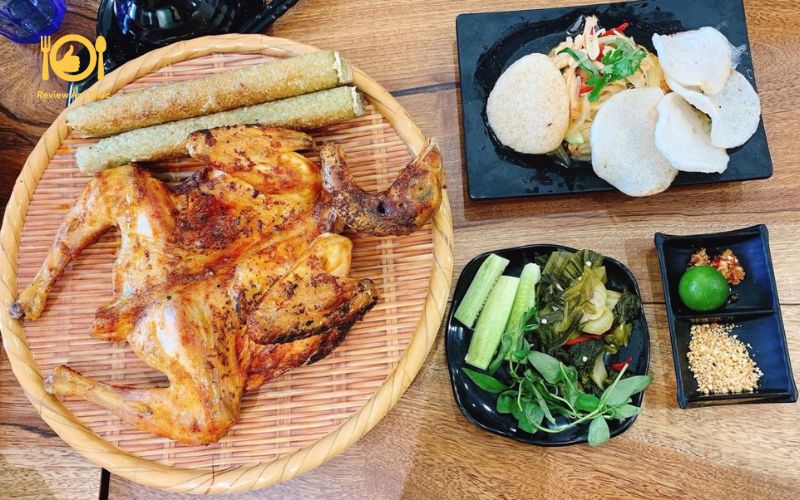 Làm gà nướng muối ớt mật ong với lò nướng hoặc nồi chiên không dầu 23 ga nuong muoi ot mat ong 11