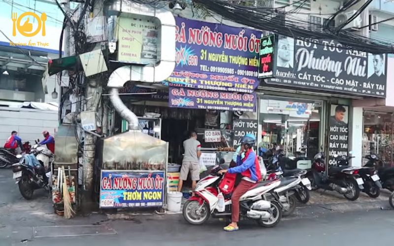 Review quán gà nướng muối ớt Nguyễn Thượng Hiền nổi tiếng Sài Gòn 7 gà nướng muối ớt Nguyễn Thượng Hiền