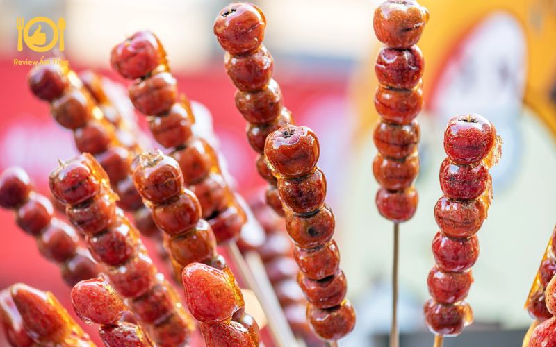 Review món kẹo hồ lô - Chia sẻ nguồn gốc, ý nghĩa, cách làm 10 kẹo hồ lô