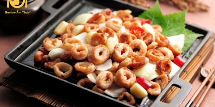 Cách làm lòng heo nướng từ đầu bếp chuẩn 5 sao 6 lòng heo nướng