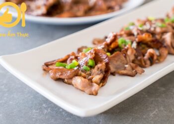 lòng heo nướng chao