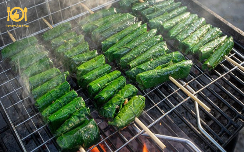 Cách làm món lươn nướng lá lốt bắt vị càng ăn càng mê 17 lươn nướng lá lốt