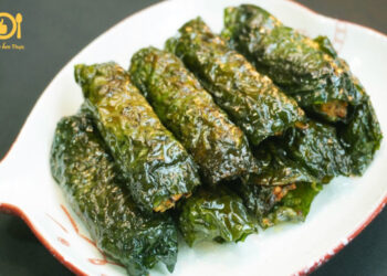 lươn nướng lá lốt