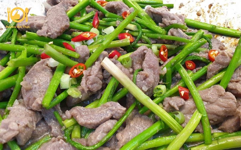 Cách làm măng tây xào thịt bò - Món ngon hao cơm, ai cũng thích 8 măng tây xào thịt bò