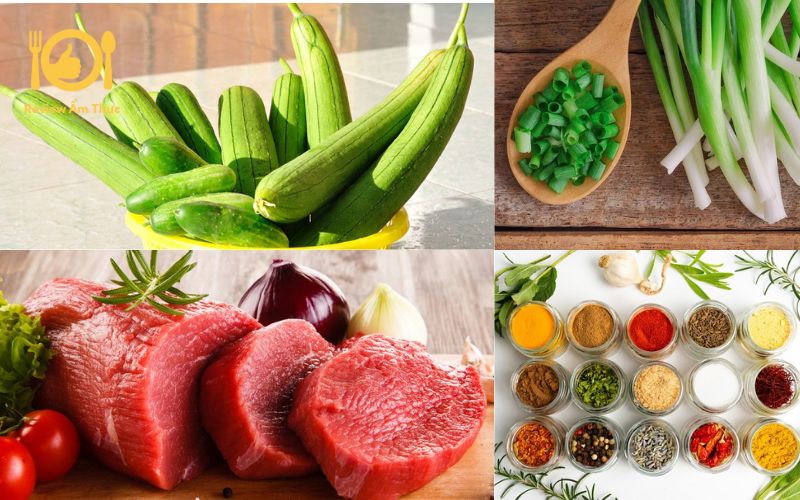 Hướng dẫn cách nấu mướp xào thịt bò không dai, giòn ngọt 10 mướp xào thịt bò