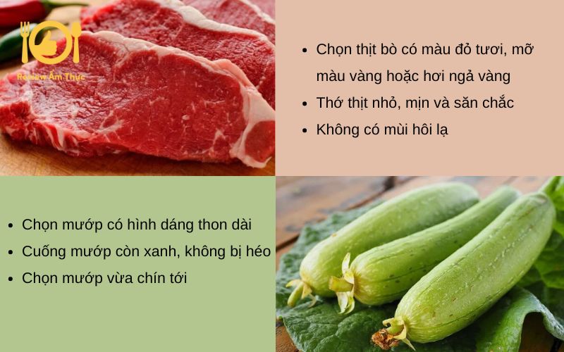 Hướng dẫn cách nấu mướp xào thịt bò không dai, giòn ngọt 11 mướp xào thịt bò